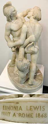 Lewis fighting indians